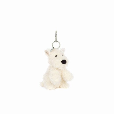 Jellycat Munro Scottie Dog Bag Charm New Zealand | OEZRS3927